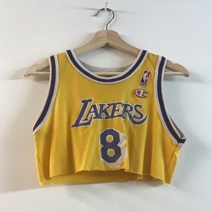 Vintage Champion Kobe Bryant Crop Top